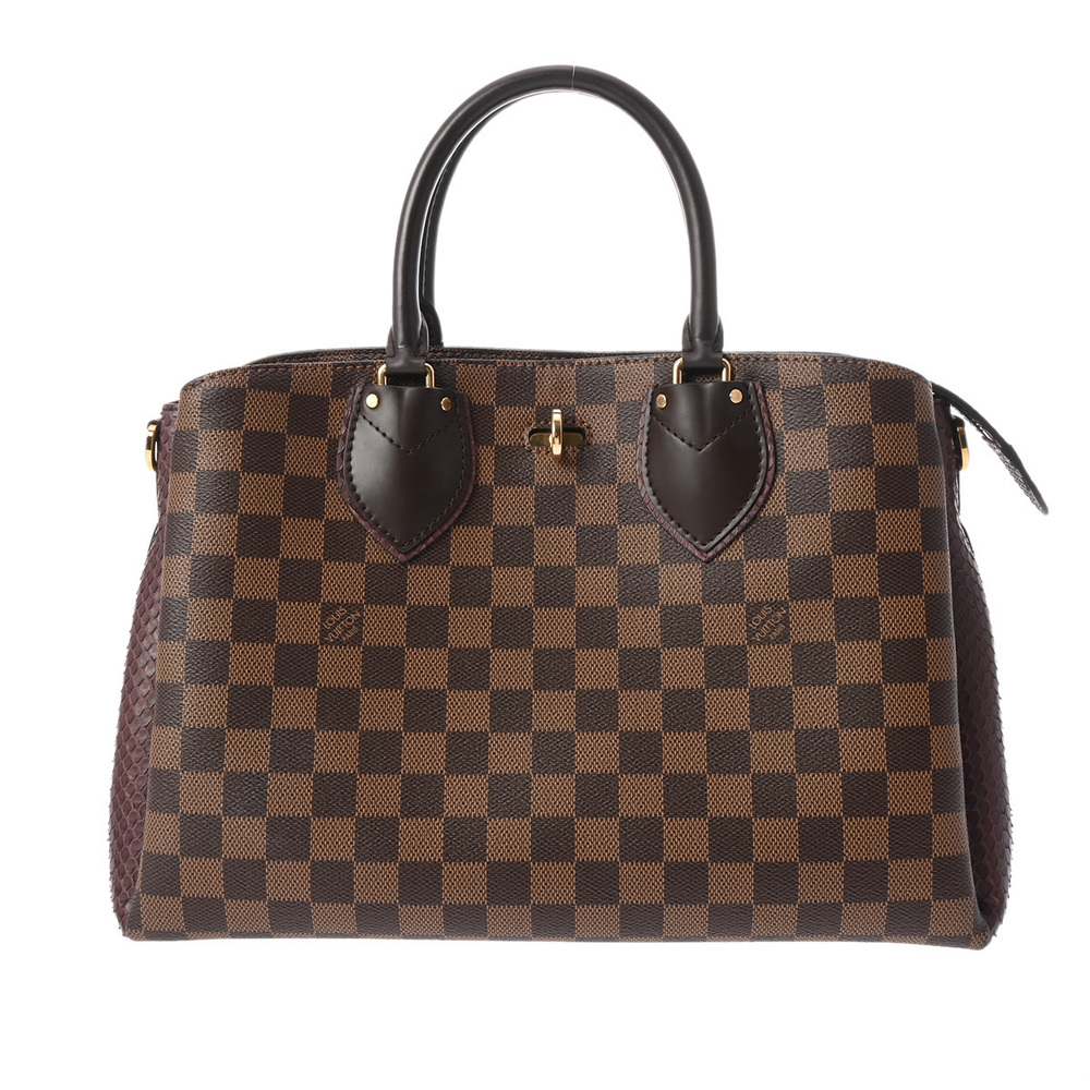 Louis Vuitton Handbag Damier Python Normandy Brown - image 2